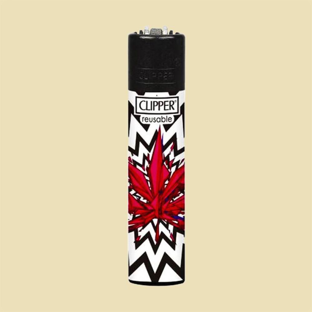 Clipper Broken Leafs Red