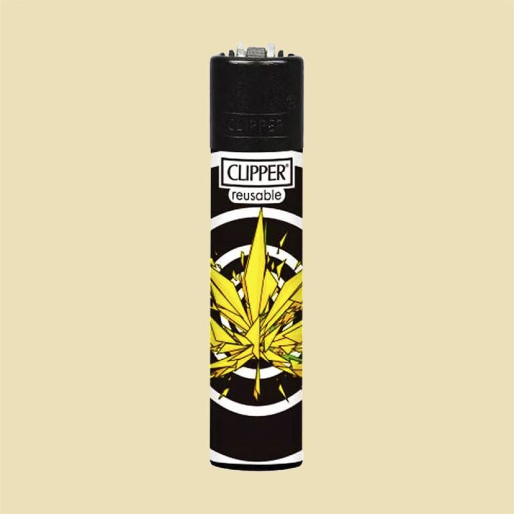Clipper Broken Leafs Yellow