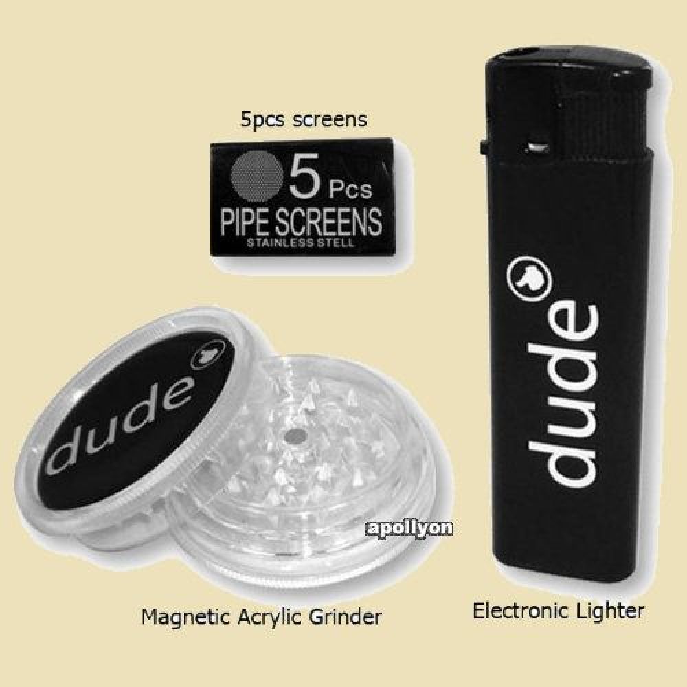 Dude Glazen Bong Alu Box