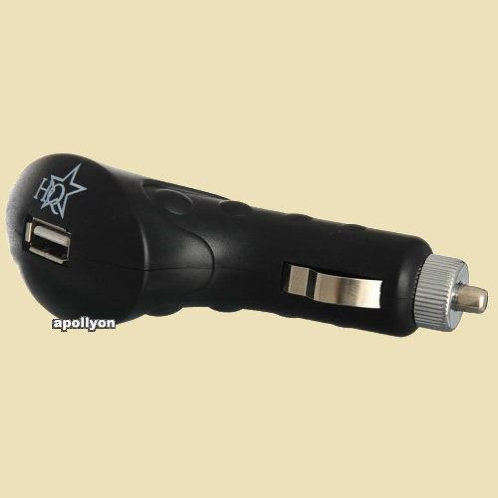 E-Smoking USB Auto Oplader Zwart HQ