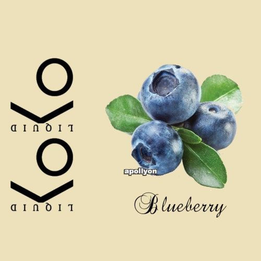 E-Vloeistof Blauwe Bes Koko White