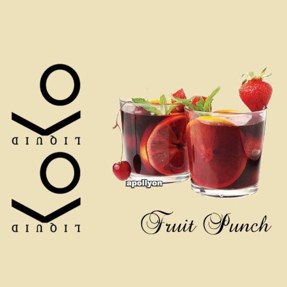 E-Vloeistof Fruit Punch Koko White