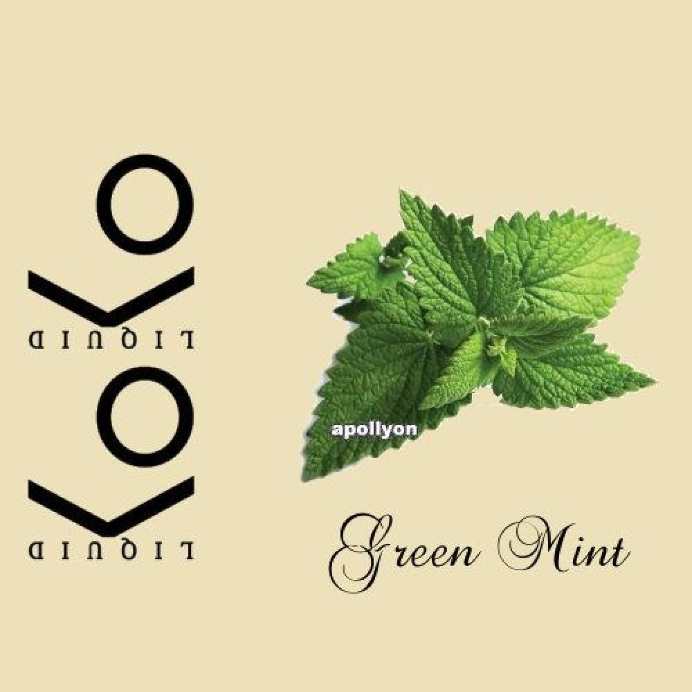 E-Vloeistof Groene Munt Koko White