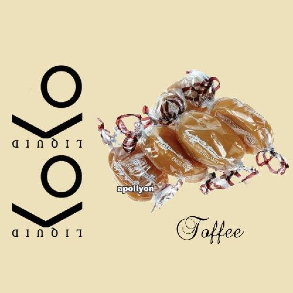 E-Vloeistof Toffee Koko White