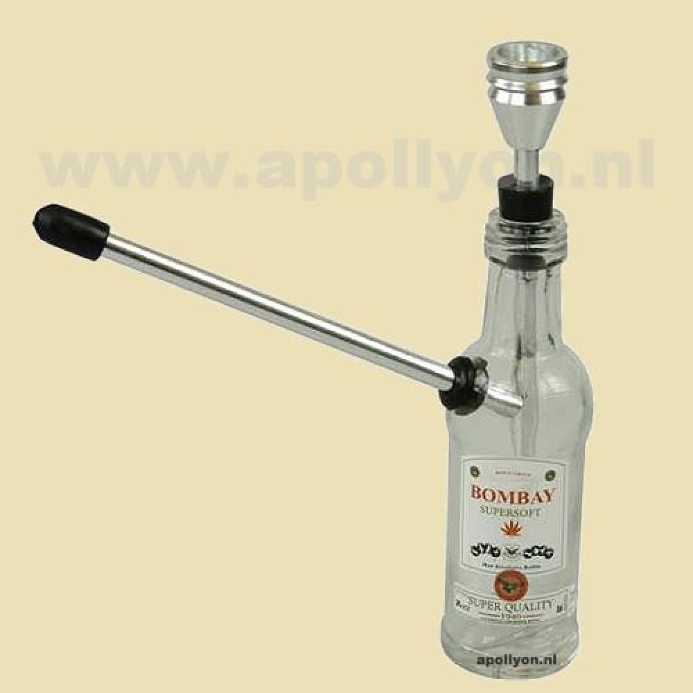 Glas Fles Bombay 15cm