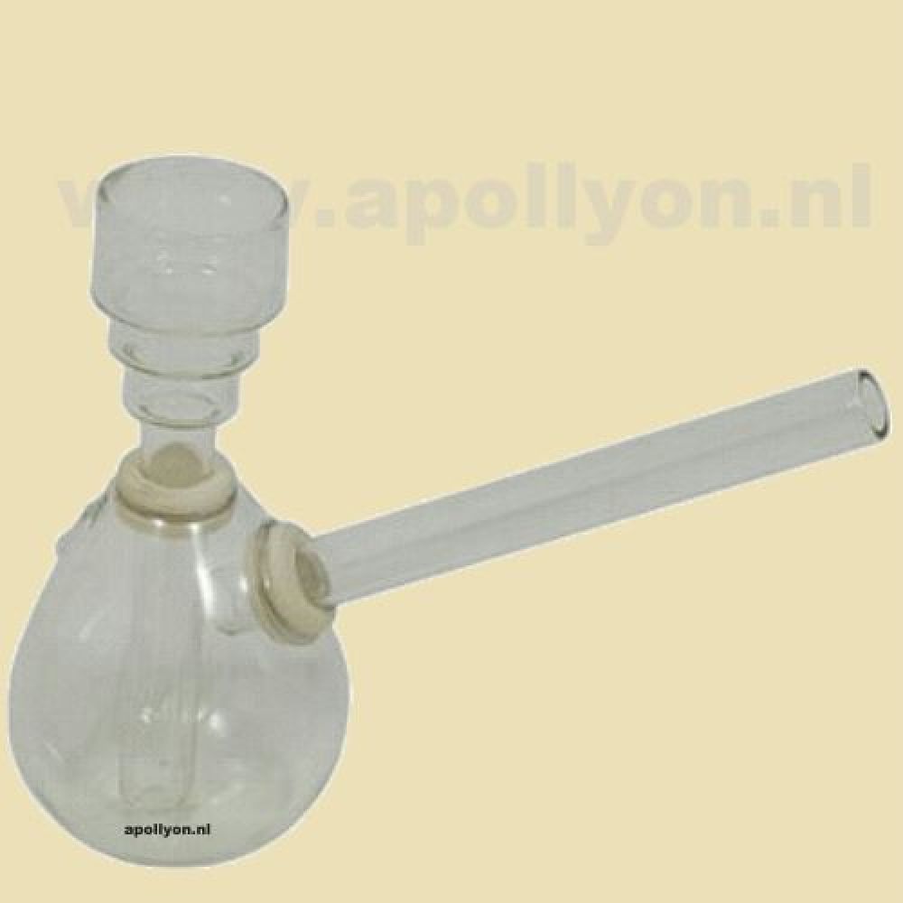 Glas Waterpijp Bol 9,5cm