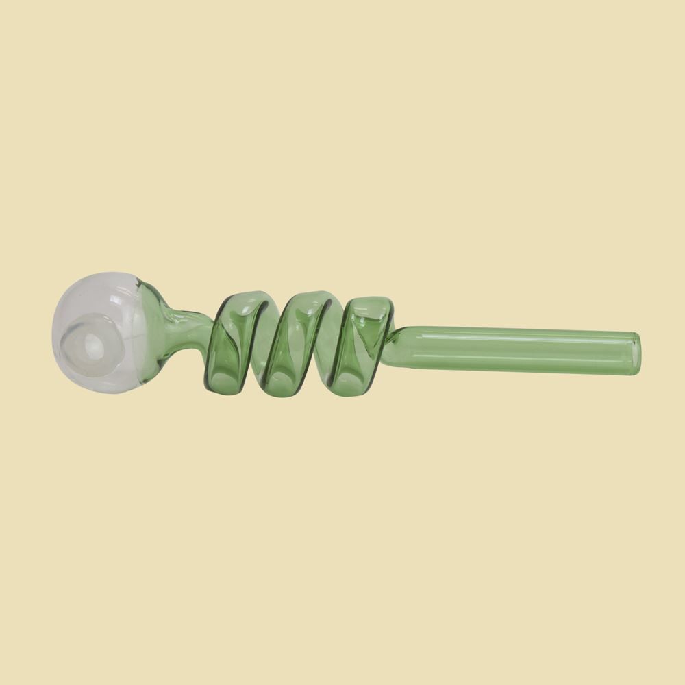 Glass Pijp Spiraal Vapo Groen