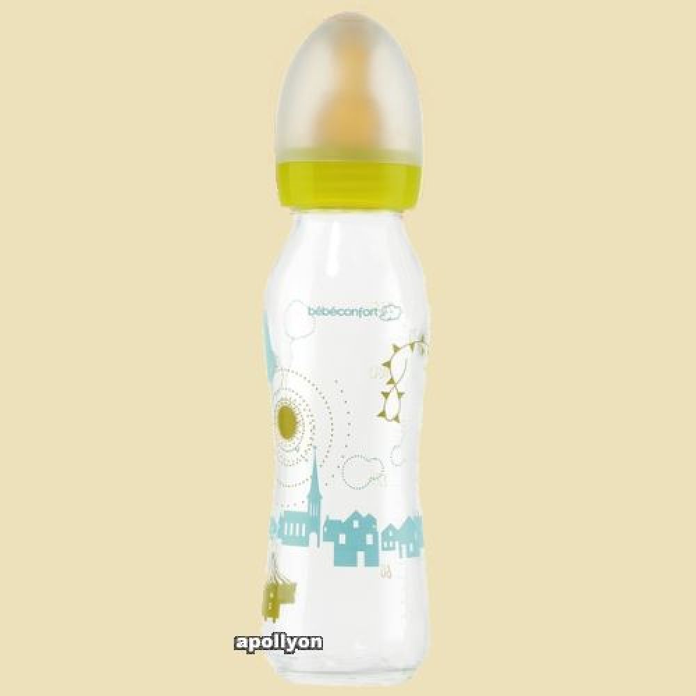 Glazen Babyfles Bebe Wietolie
