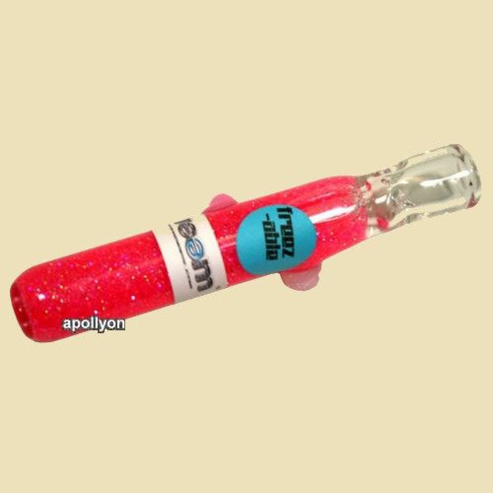 Glazen Glitter Chillum Bat