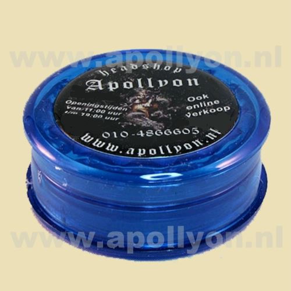 Grinder Acryl Apollyon Blauw
