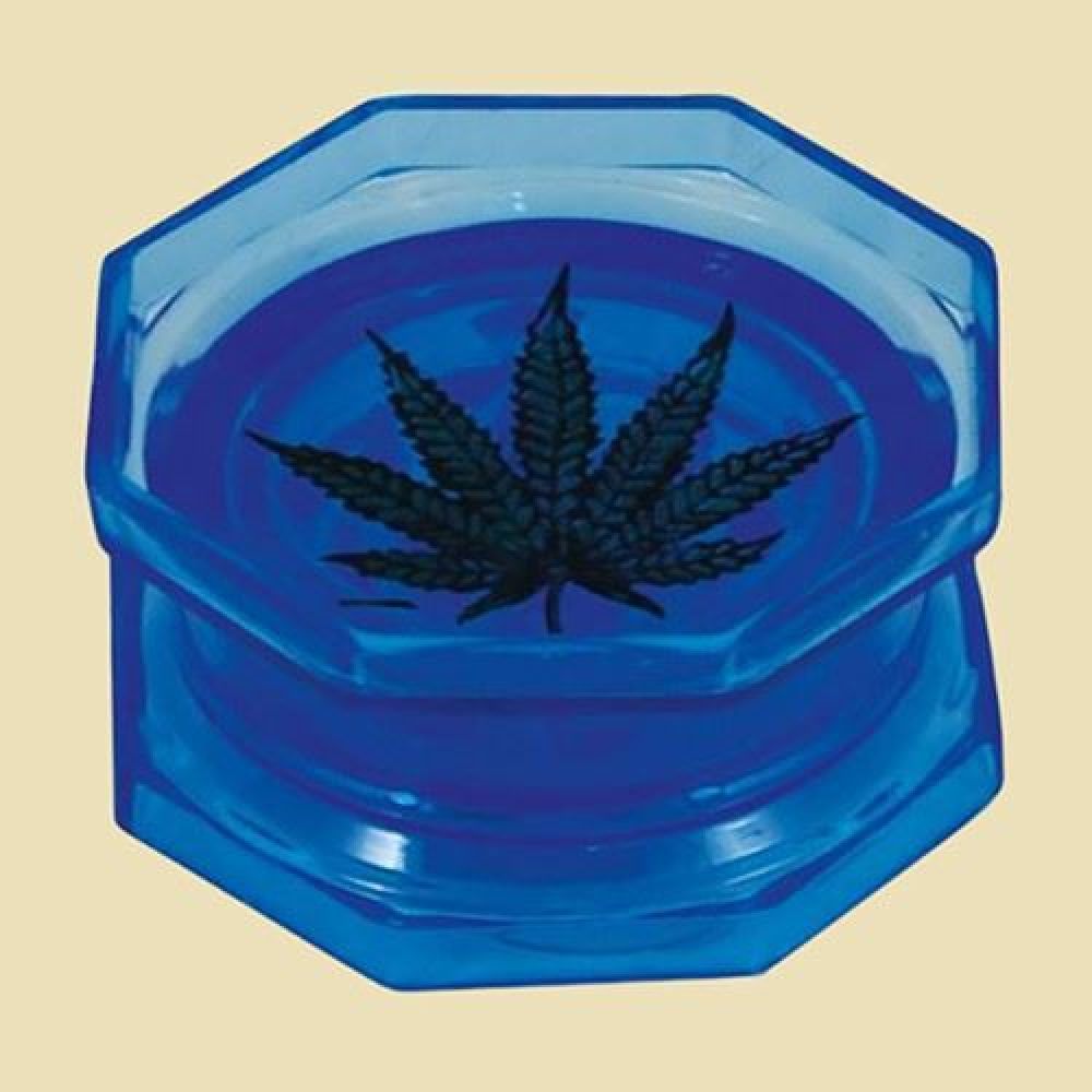 Grinder Acryl Wietblad Donker Blauw