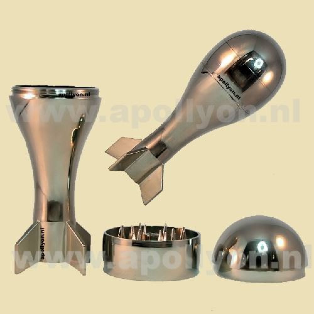 Grinder Metaal Bom Zilver