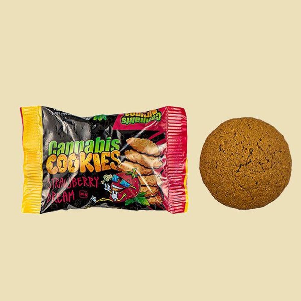 Hemp Cookies Strawberry Dream