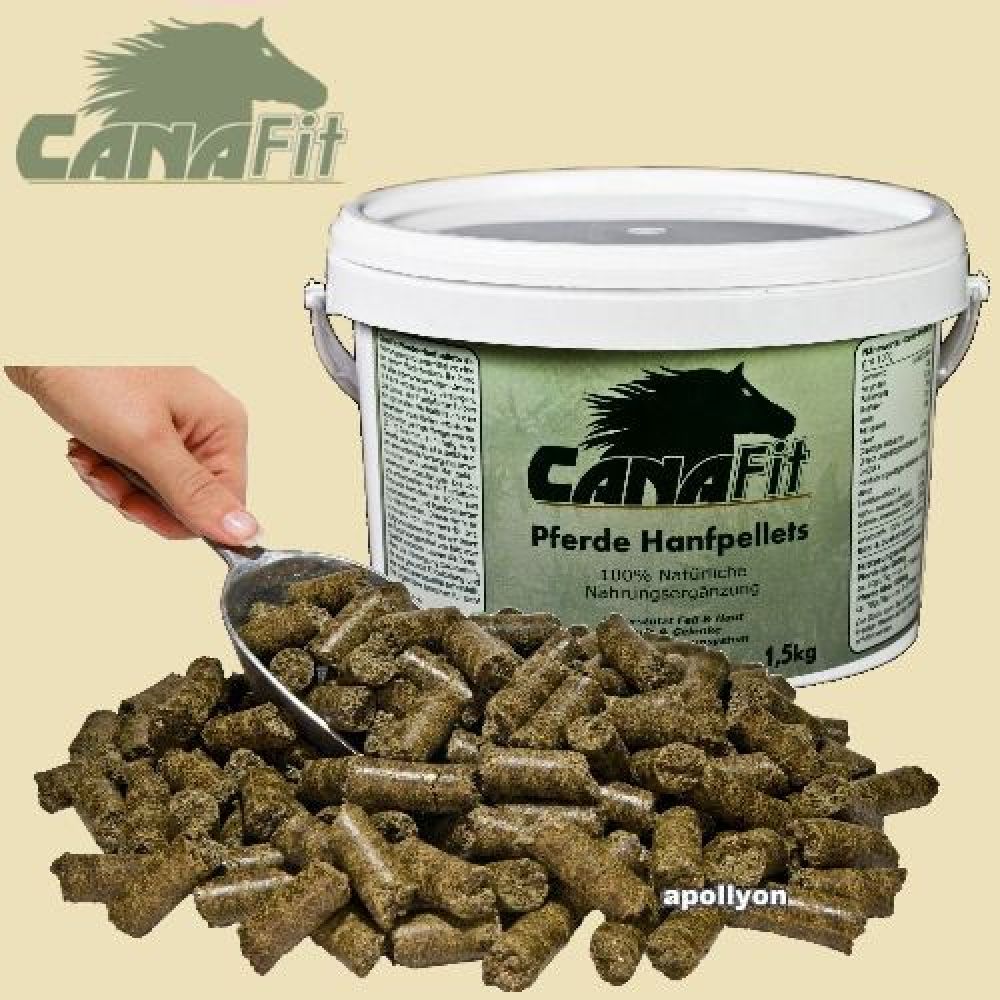 Hennep Paardenpellets Canafit