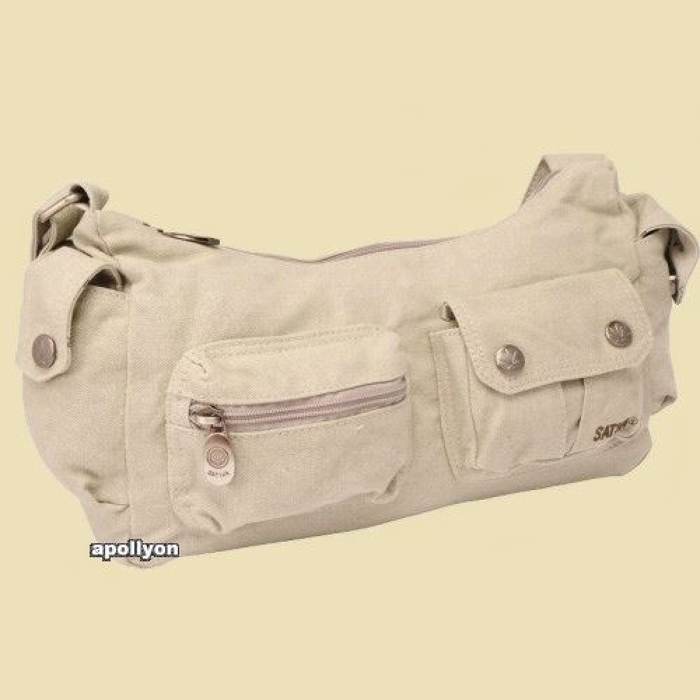 Hennep Tas Sativa Multi Pocket Creme