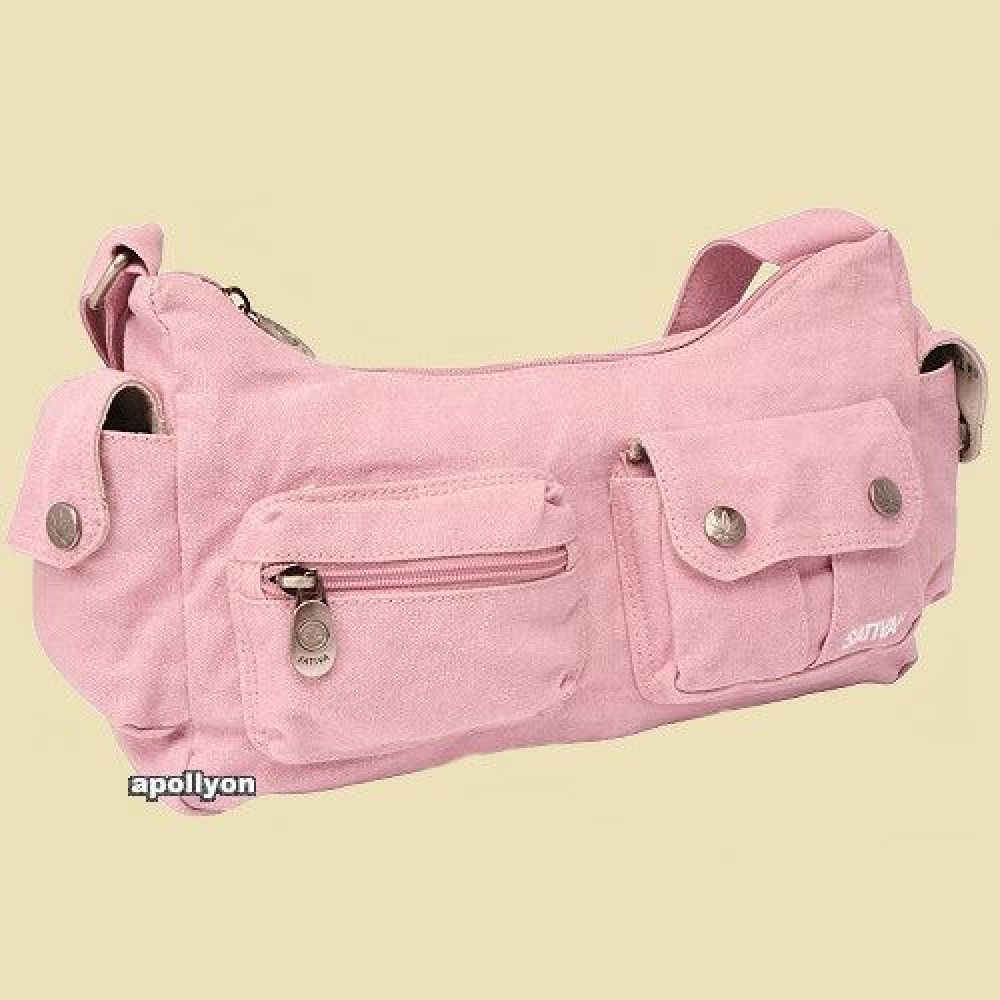 Hennep Tas Sativa Multi Pocket Roze