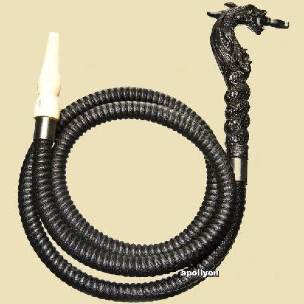 Hookah Hose Dragon Black 1,8m