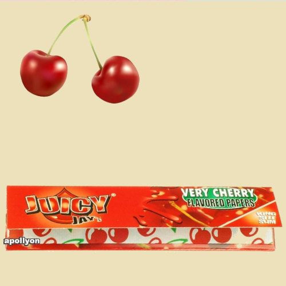 Juicy Jay's Cherry King Size Flavoured Smoking Paper