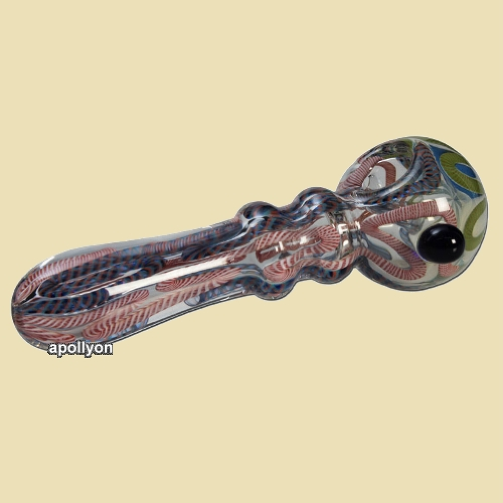 Latticino Spoon Pijp