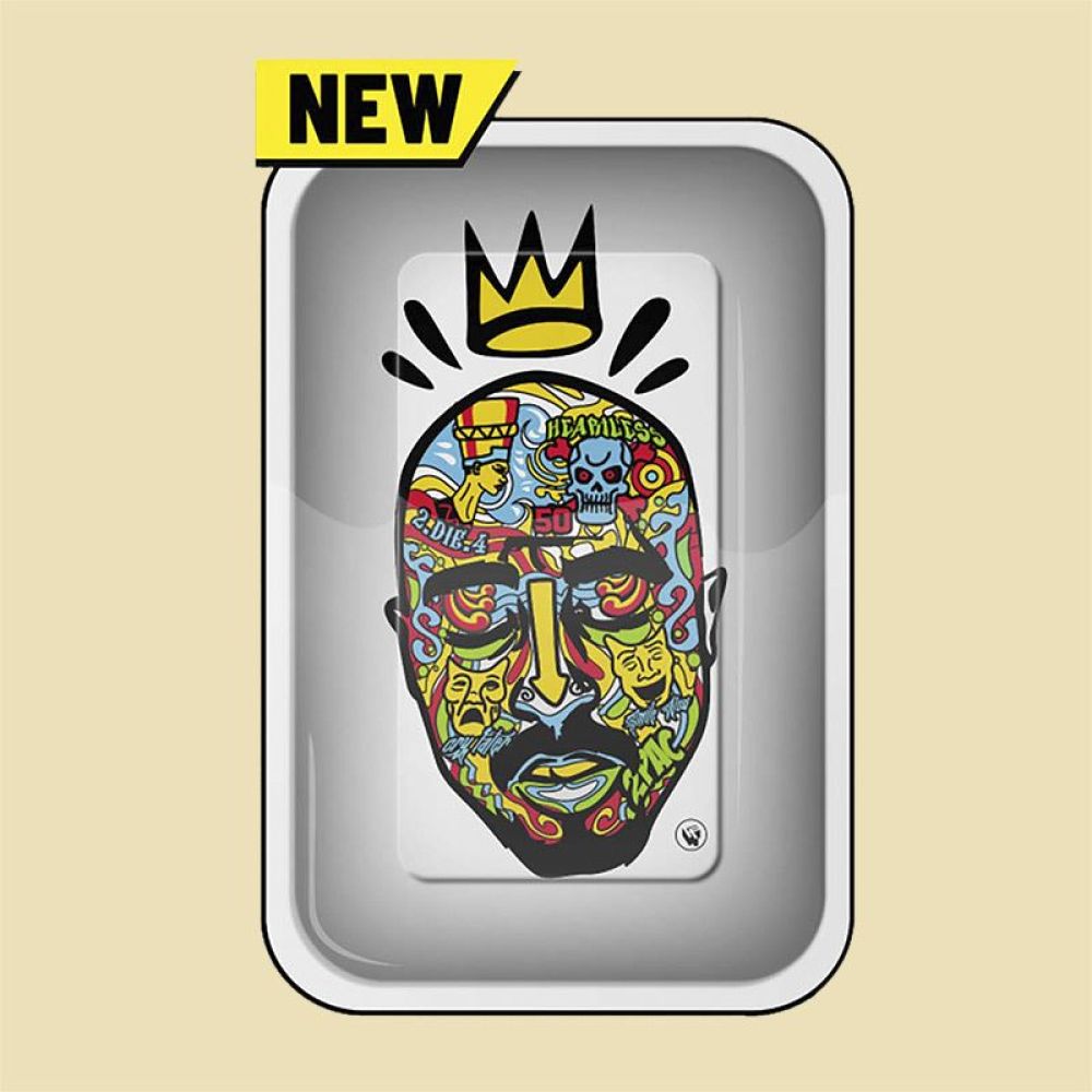 Metal Rolling Tray 2Pac 27 x 16CM