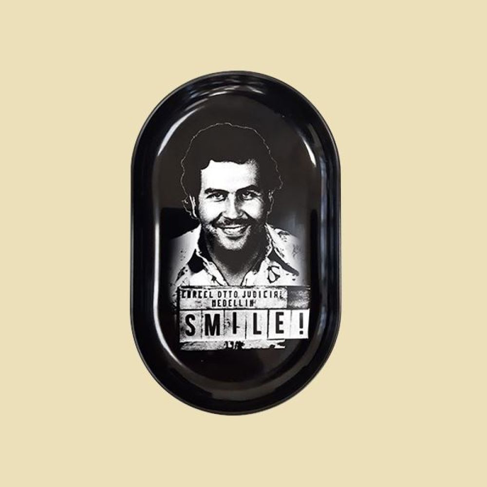 Metal Tray Smile 13 x 8cm