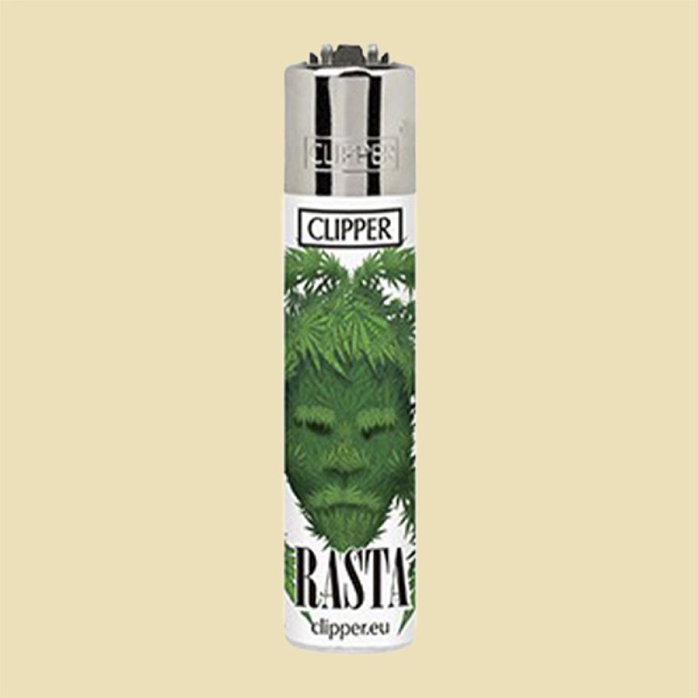 Mini Clipper Weed Silhouettes Rasta