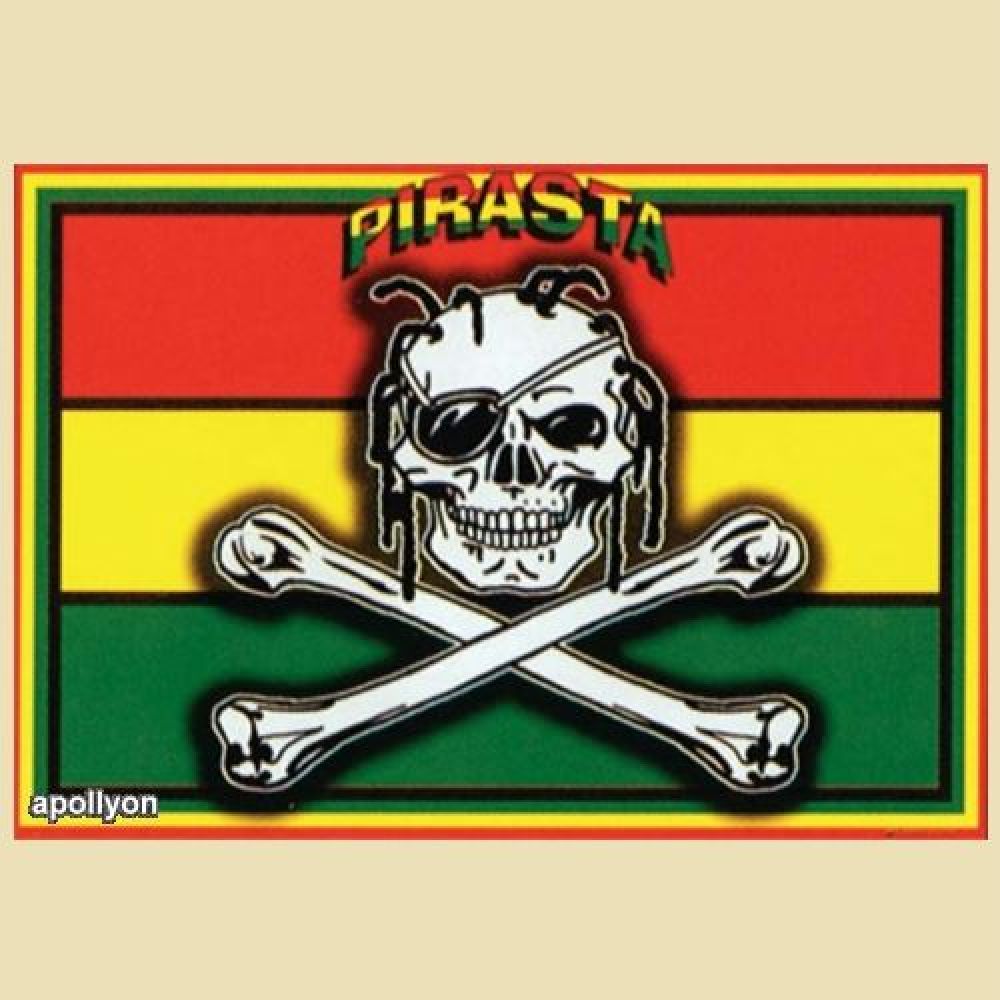 Rasta Vlag Pirasta Piraat