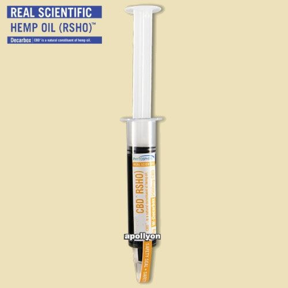 RSHO Real Scientific Hemp Oil Gold