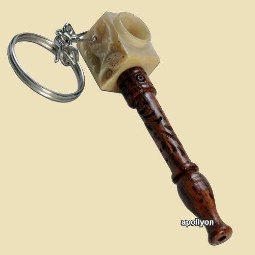 Sleutelhanger Pijp Rosewood