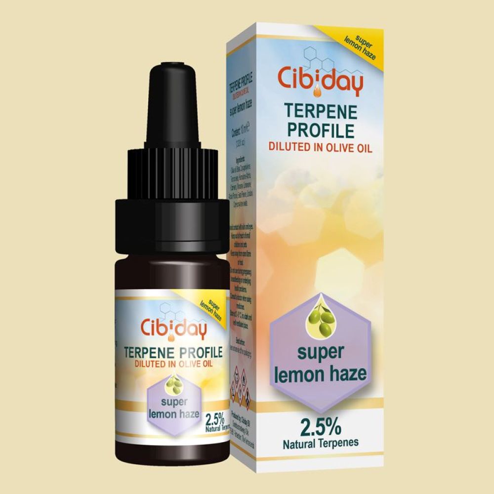 Super Lemon Haze Terpene Oil Cibiday - Terpenes in Olive Oil!