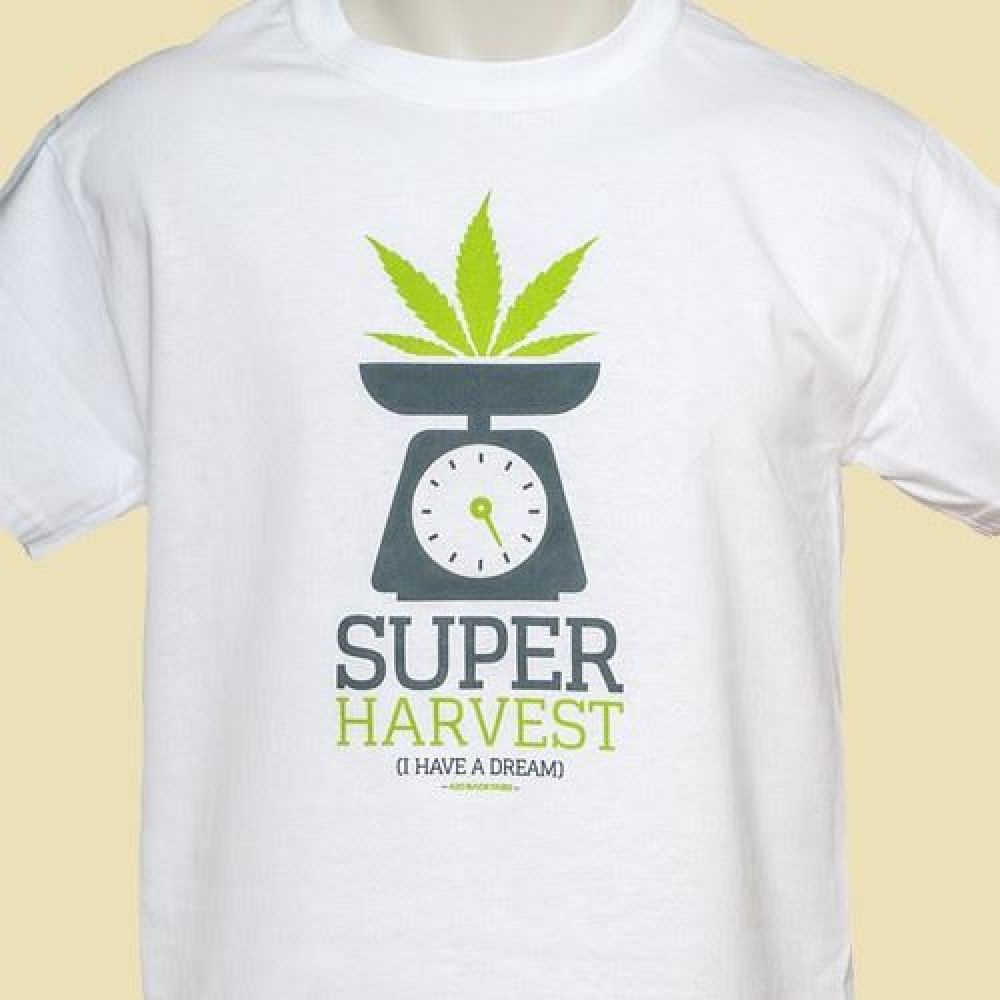 T-shirt Super Harvest White