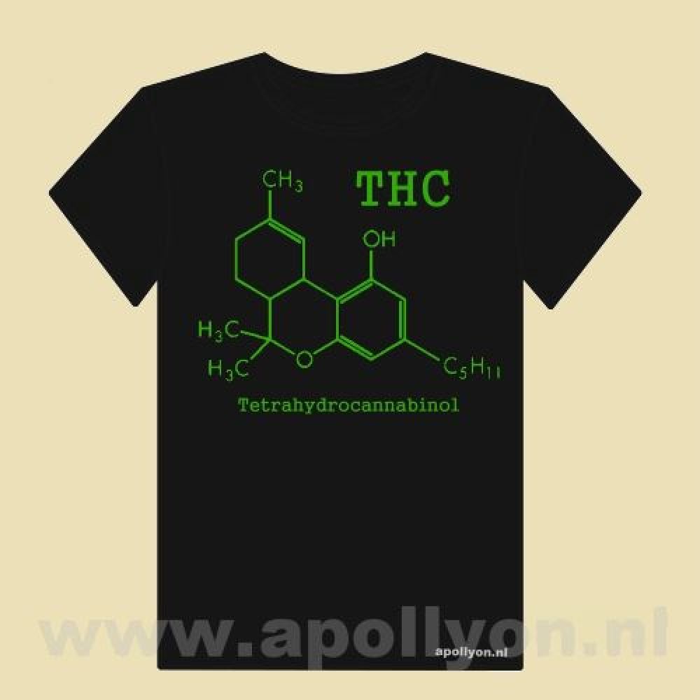 THC Shirt Tetra Zwart
