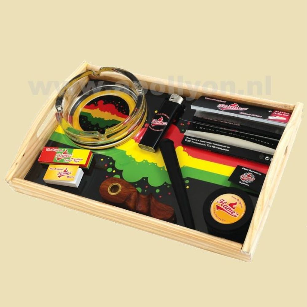 Tray Set Rasta Splash
