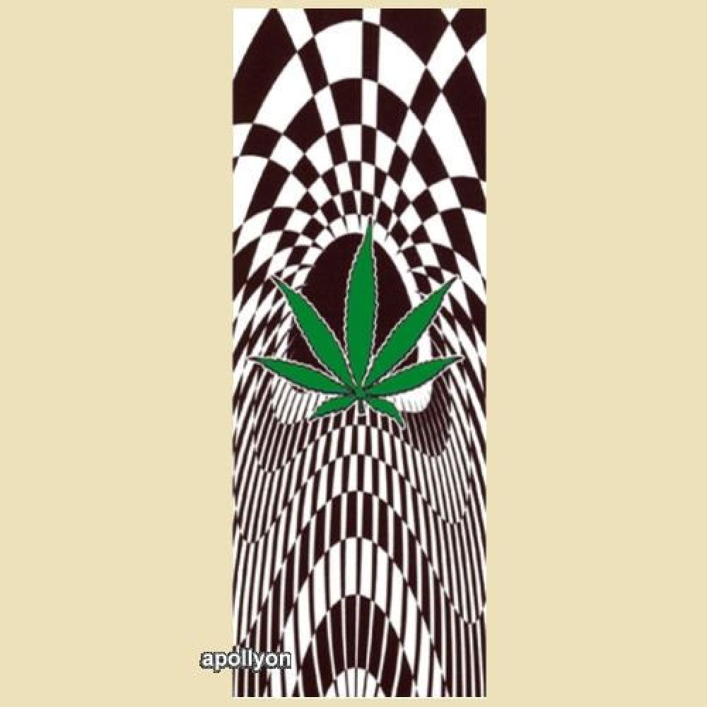 Trippy Wiet Muur Vlag