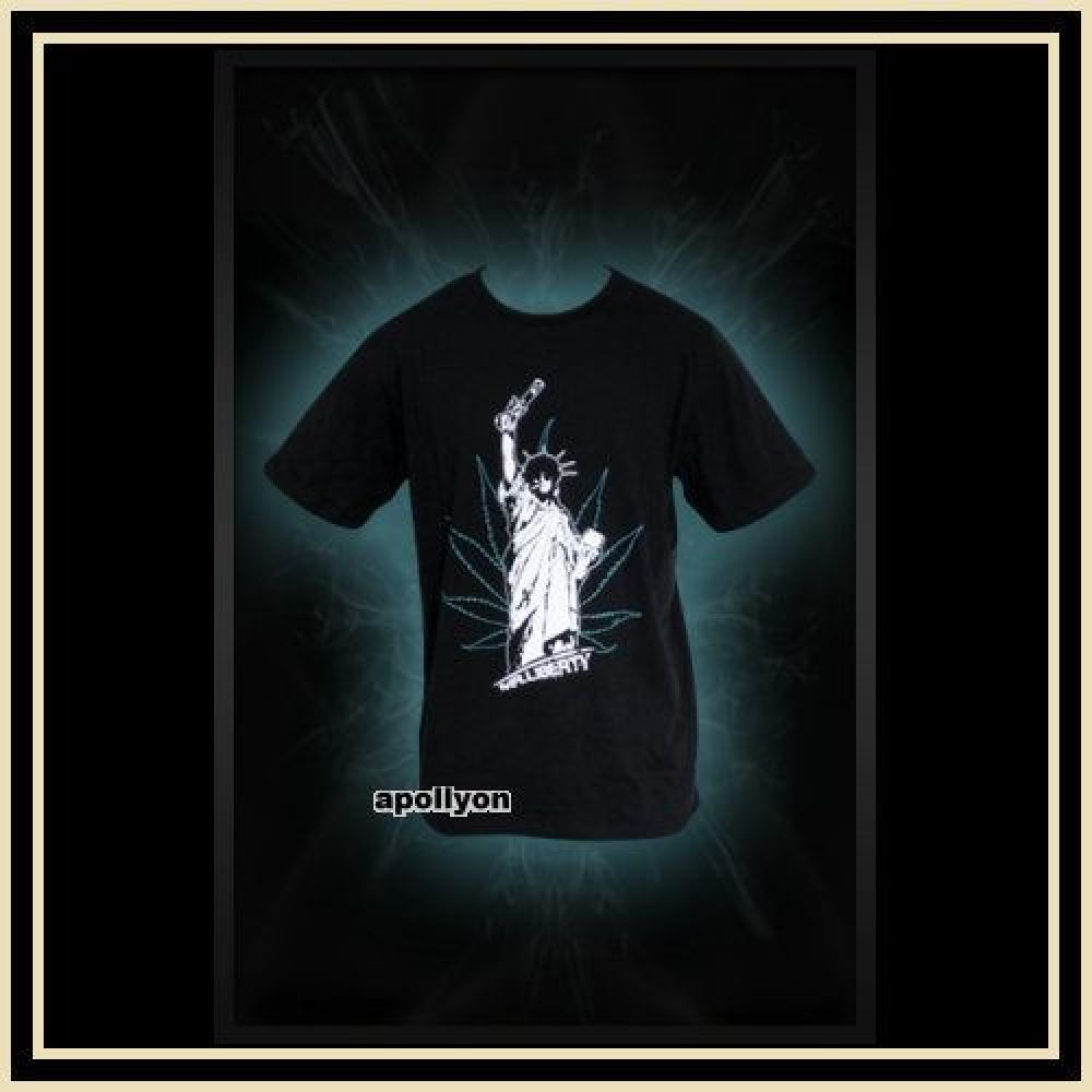 Weed Star T-shirt Mr Liberty