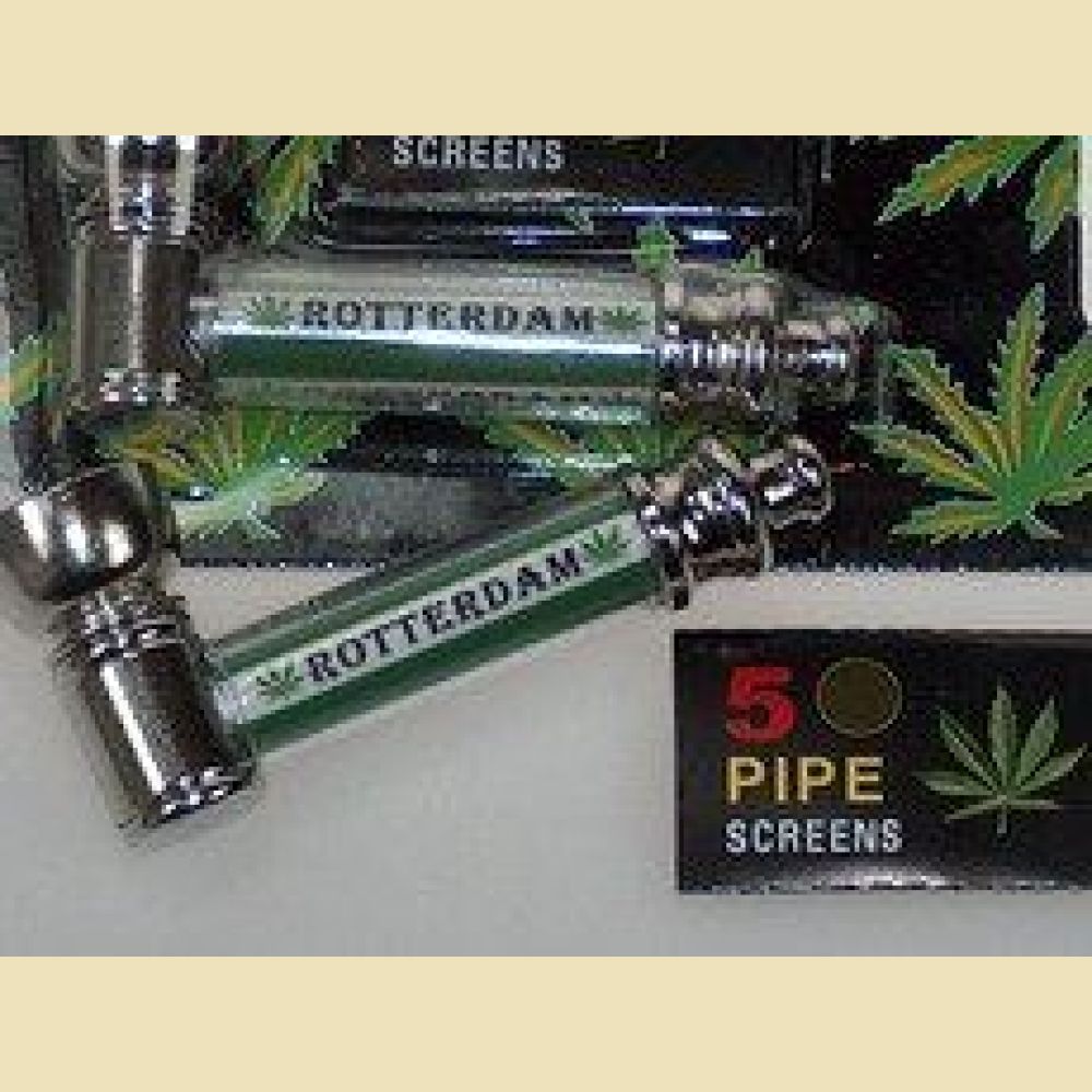 Weedpijpje + screen Rotterdam