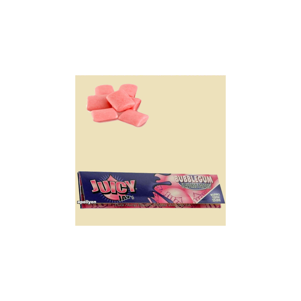 Juicy Jay's Bubblegum King Size Flavoured Smoking Paper